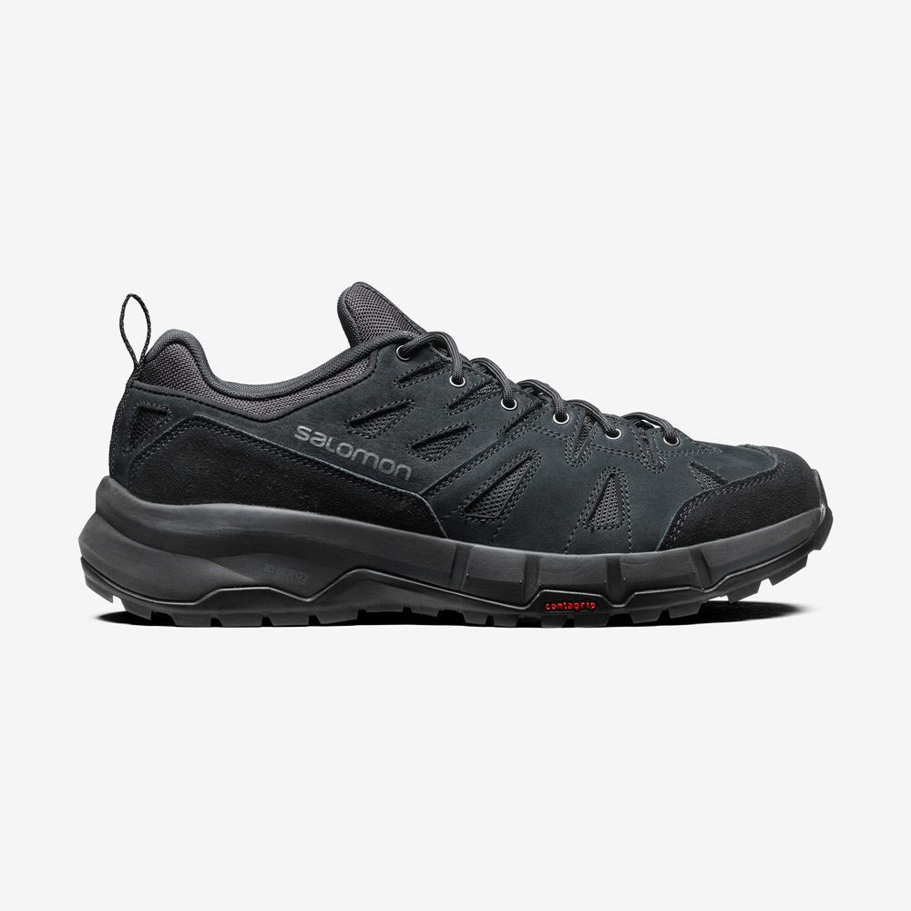 Salomon Singapore Mens Sneakers - ODYSSEY ADVANCED Black | 90735-RKAU